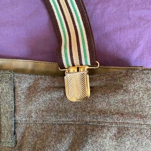 Vintage 60s German army pants heavy wool cargo